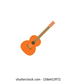 guitar acoustic vector, illustration music.