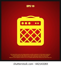 guitar amp icon