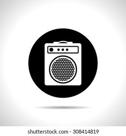 guitar amplifier icon