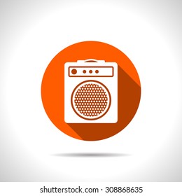 guitar amplifier icon