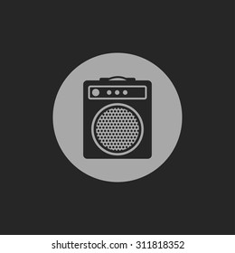 guitar amplifier icon