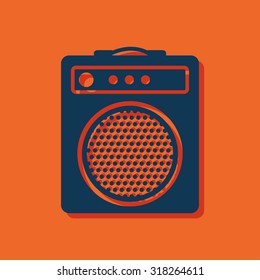 guitar amplifier icon