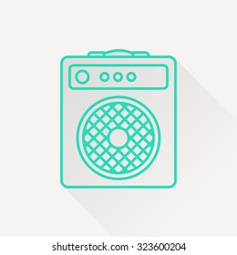 guitar amplifier icon