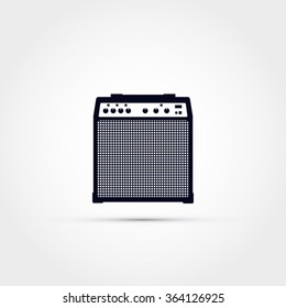 Guitar amplifier icon