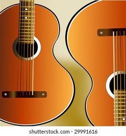 Guitar background