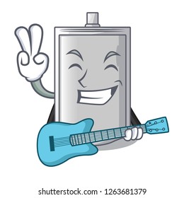 With guitar bag packaging for sugar in character