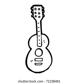 guitar cartoon