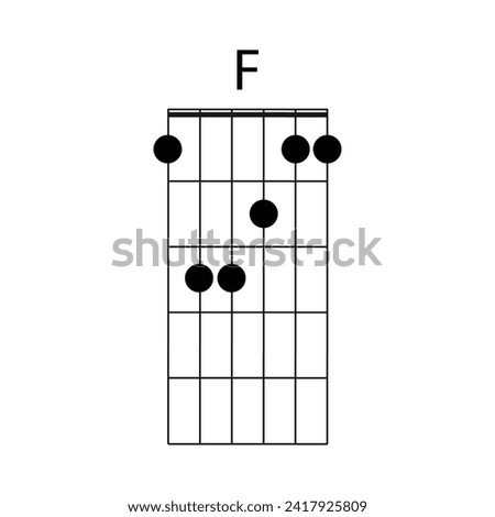  guitar chord icon vector illustration design