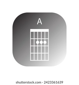 diseño de imagen de ilustración de icono de guitarra