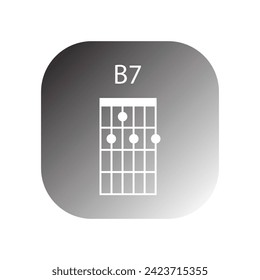 diseño de imagen de ilustración de icono de guitarra