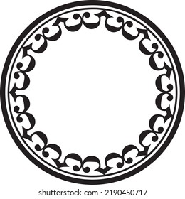 Guitar circle, Music notation mandala original design