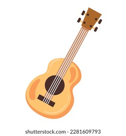 guitar classic string instrument icon isolated