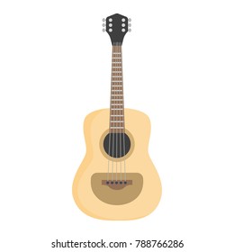 ?lassical guitar color flat