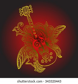 guitar doodle