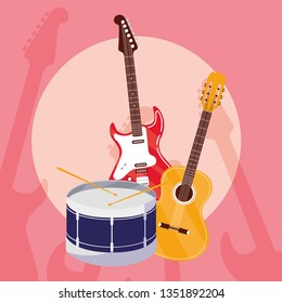 guitar electric and acoustic instruments