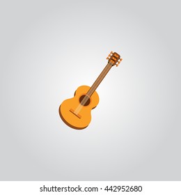Guitar flat icon