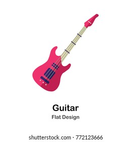 Guitar Flat Illustration