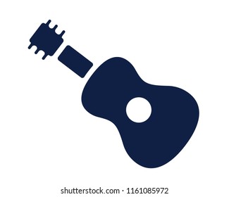 guitar glyph icon , designed for web and app