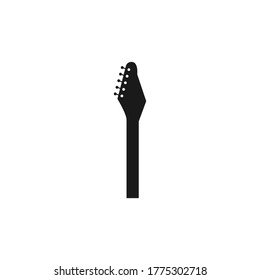 guitar head vector design illustration