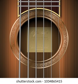 guitar hole vector icon