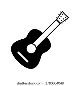 Gitarrensymbol. Vorlagenvektor erstellen