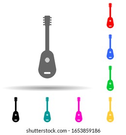 guitar icon. Detailed icon of musical instrument icon. Premium quality graphic design. One of the collection icon for websites, web design, mobile app on white background