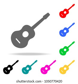 guitar icon. Elements of party multi colored icons. Premium quality graphic design icon. Simple icon for websites, web design, mobile app, info graphics on white background