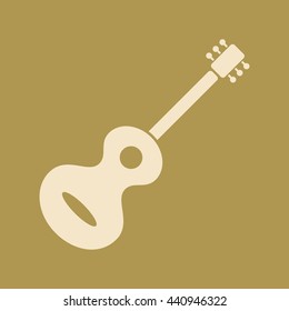 Guitar Icon. Eps-10.