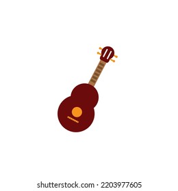 guitar icon graphic vector design