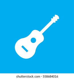 guitar icon illustration isolated vector sign symbol