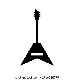 guitar icon or logo isolated sign symbol vector illustration - high quality black style vector icons
