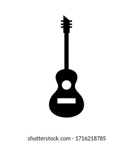 guitar icon or logo isolated sign symbol vector illustration - high quality black style vector icons
