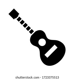 guitar icon or logo isolated sign symbol vector illustration - high quality black style vector icons
