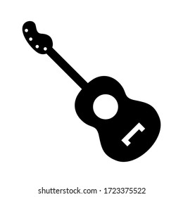 guitar icon or logo isolated sign symbol vector illustration - high quality black style vector icons
