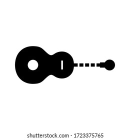 guitar icon or logo isolated sign symbol vector illustration - high quality black style vector icons
