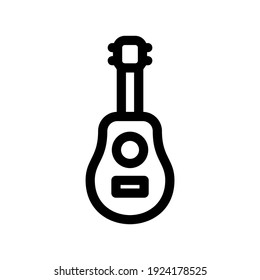 guitar icon or logo isolated sign symbol vector illustration - high quality black style vector icons

