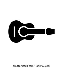 guitar icon or logo isolated sign symbol vector illustration - high quality black style vector icons
