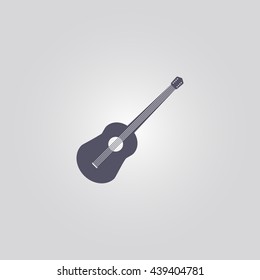 guitar icon. guitar sign