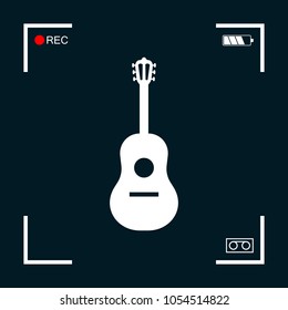 Guitar icon symbol