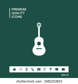 Guitar icon symbol