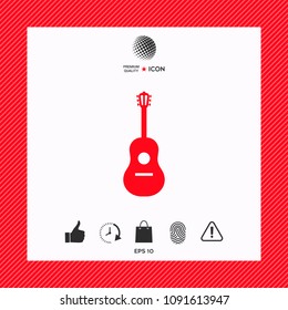 Guitar icon symbol