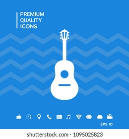 Guitar icon symbol
