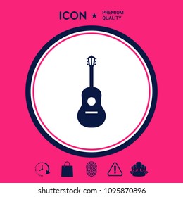 Guitar icon symbol