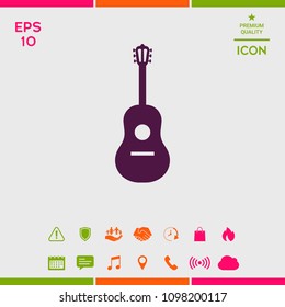 Guitar icon symbol