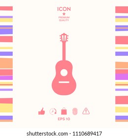 Guitar icon symbol