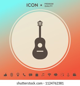 Guitar icon symbol