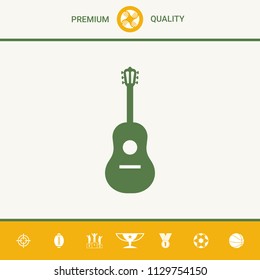 Guitar icon symbol