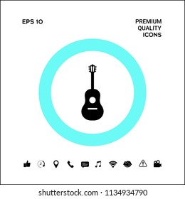 Guitar icon symbol