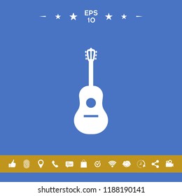 Guitar icon symbol