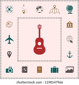 Guitar icon symbol